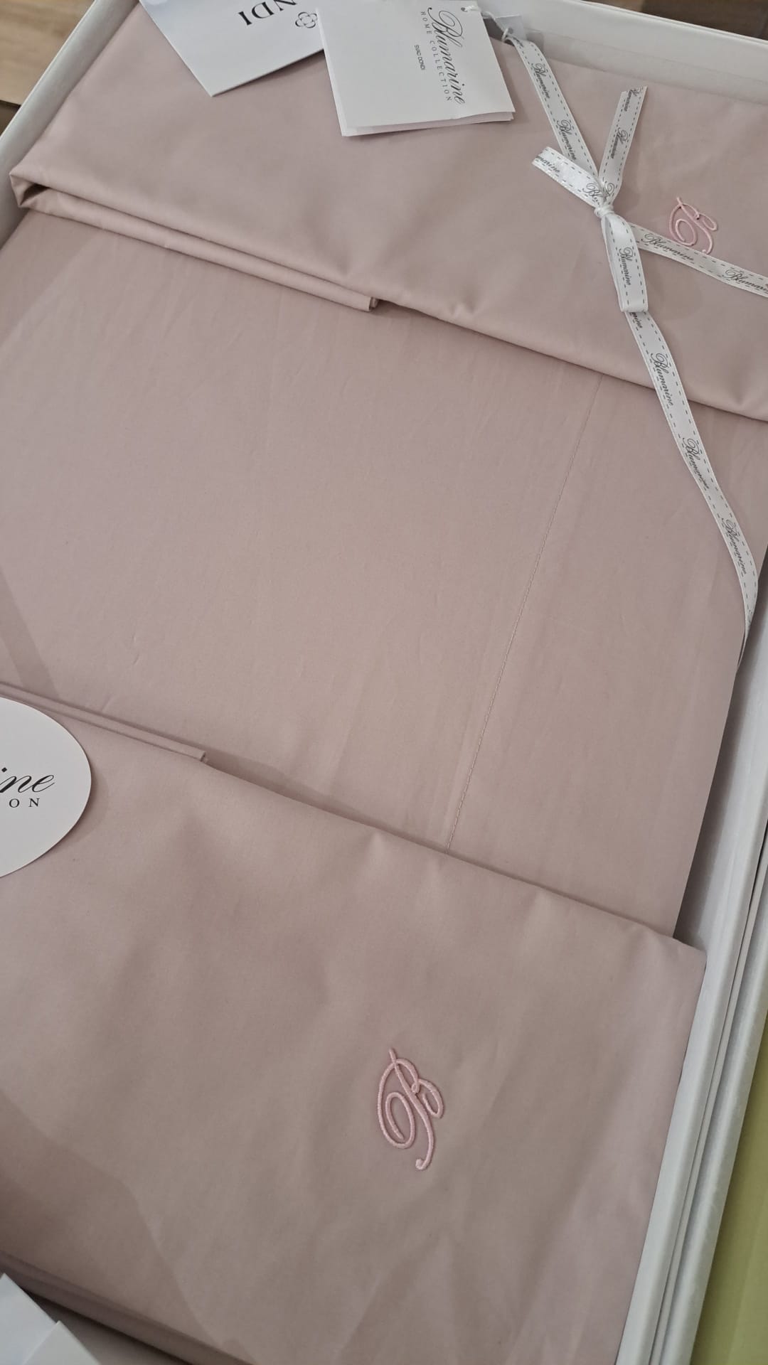 Blumarine Home | Completo lenzuola Stile blu