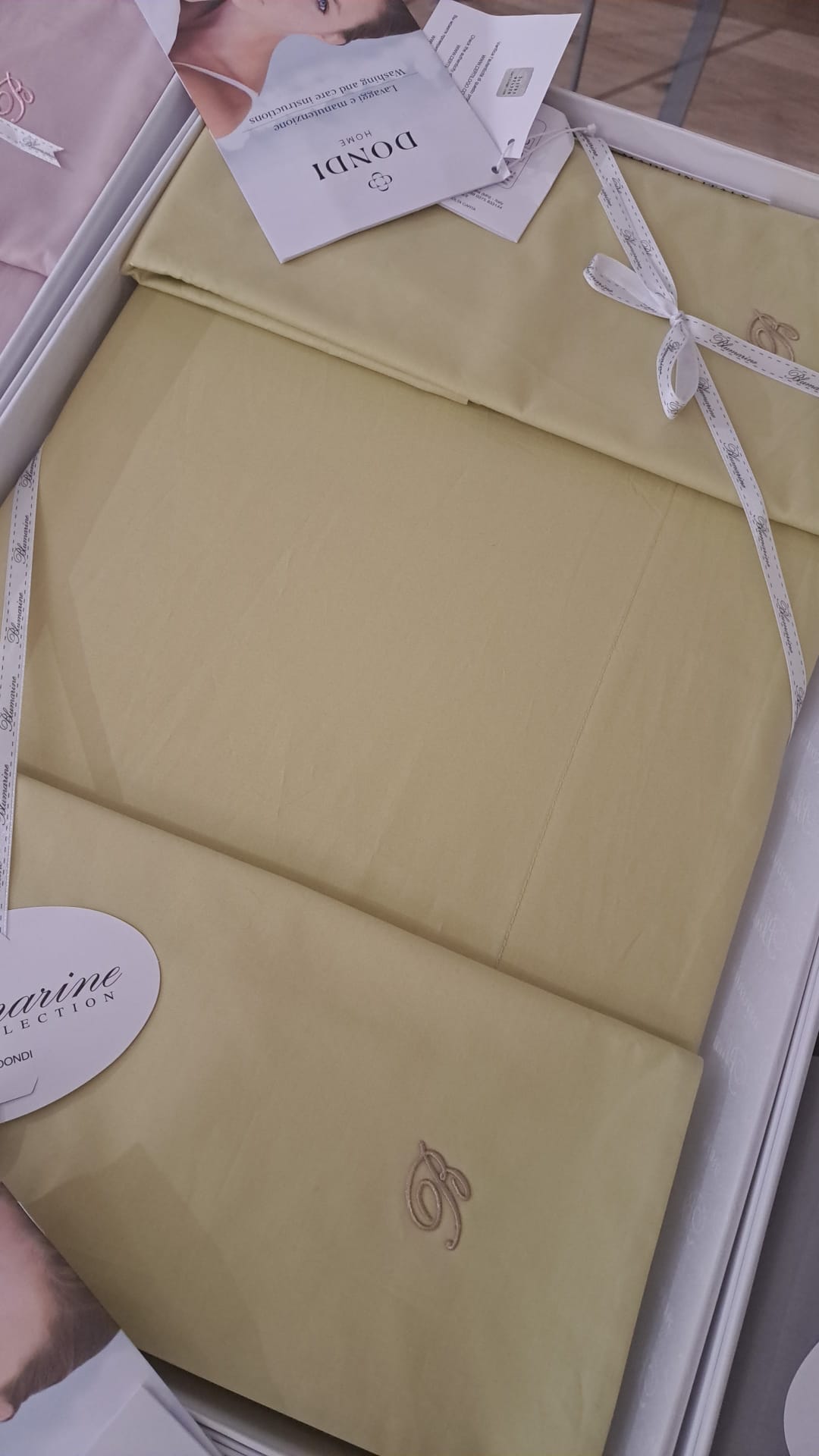 Blumarine Home | Completo lenzuola Stile blu