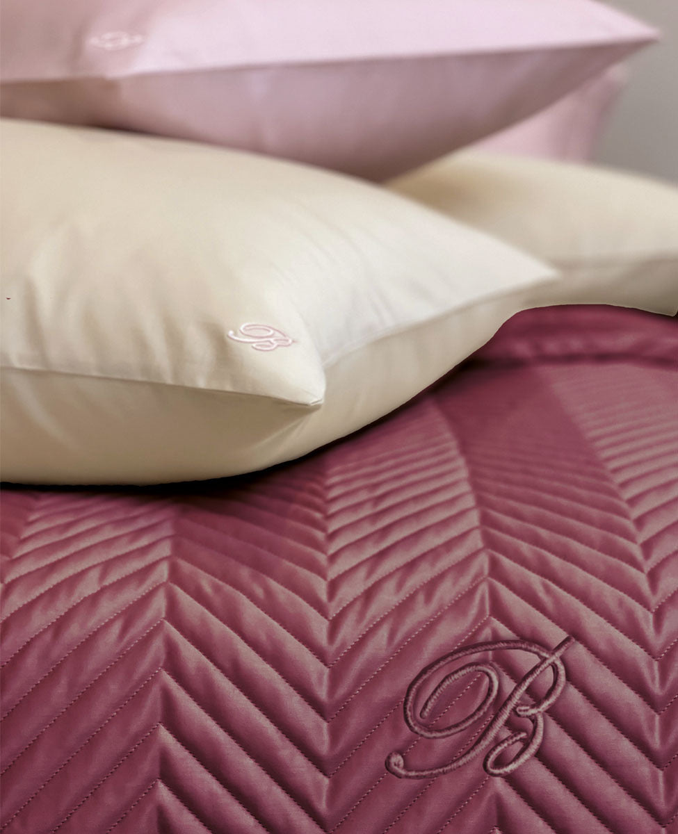 Blumarine Home | Copriletto trapuntato Stile blu