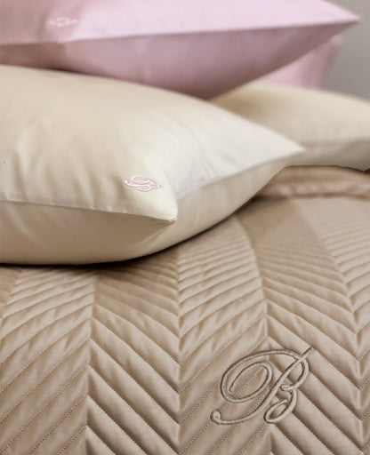 Blumarine Home | Copriletto trapuntato Stile blu